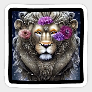 Lion Sticker